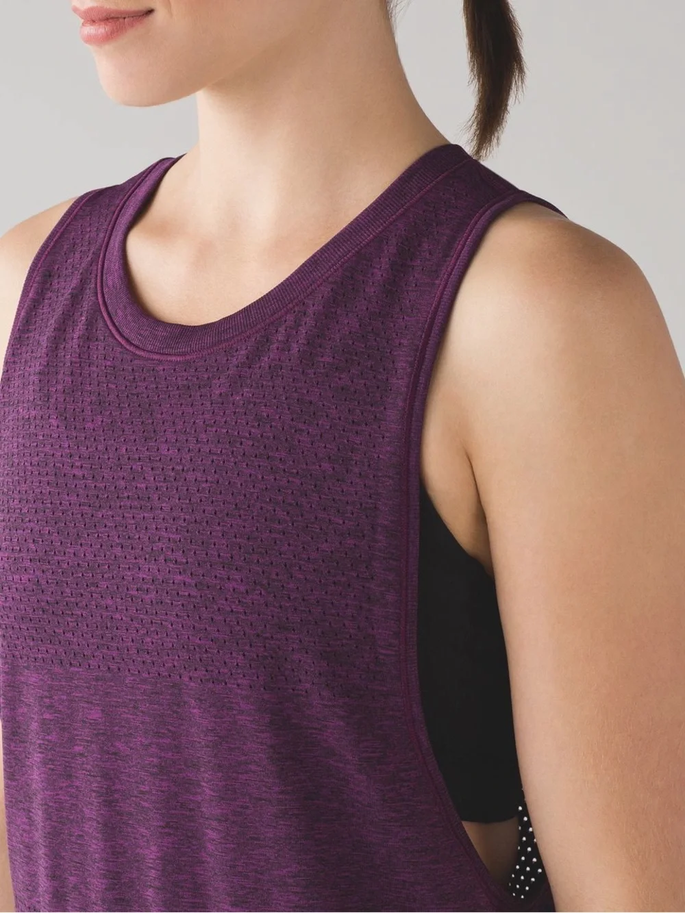 Lululemon /// Women’s Breeze By Muscle Tank - Aurora / Black - Size 8